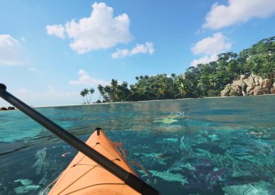 Kayak Mirage Realtà virtuale lugano