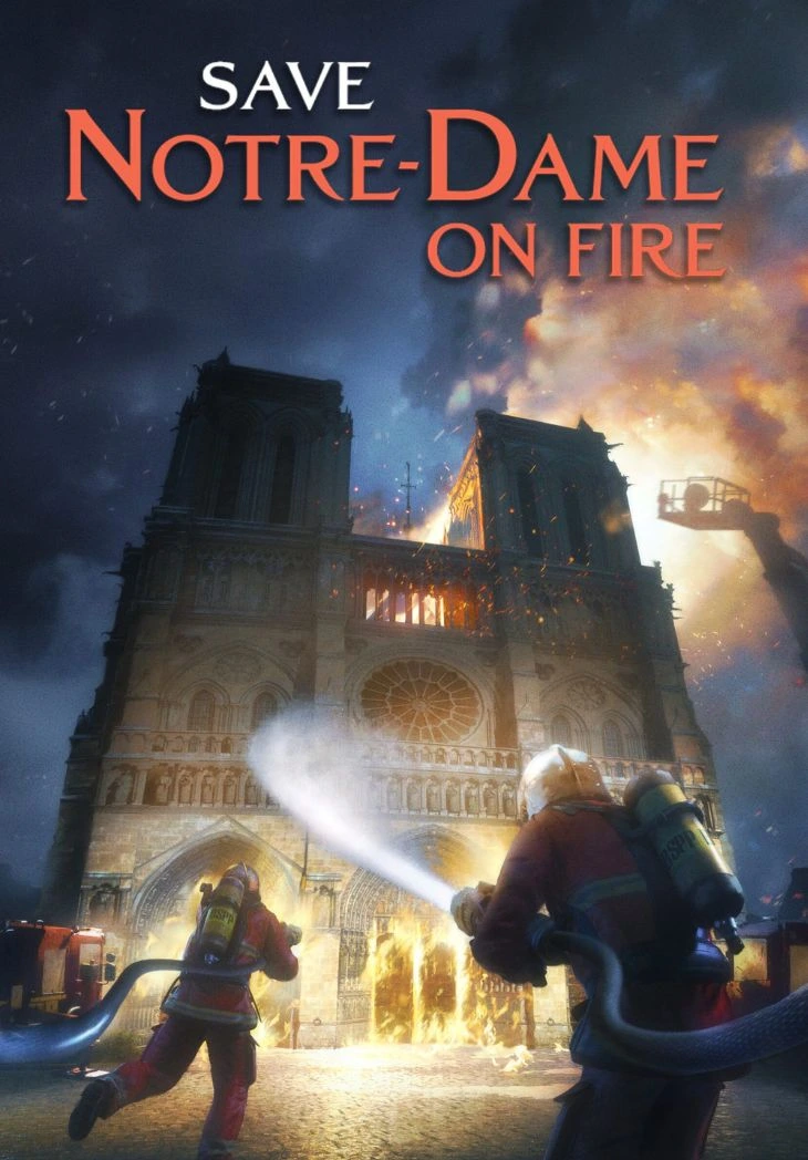 Notre-Dame on fire Escape Room VR